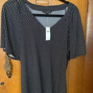 NWT Banana Republic Black Top SZ. M
